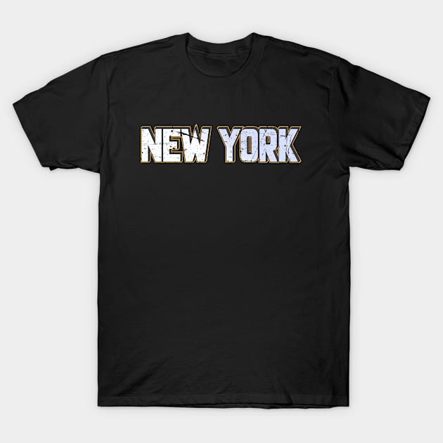 New York Vintage Gift T-Shirt by UranusArts